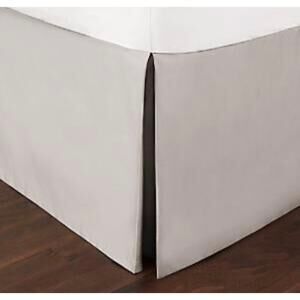 Hudson Park Collection California King Bed Skirt 16" skirt drop